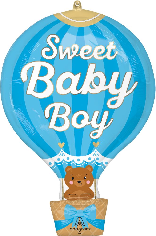 SuperShape It's a Boy Blue Balloon