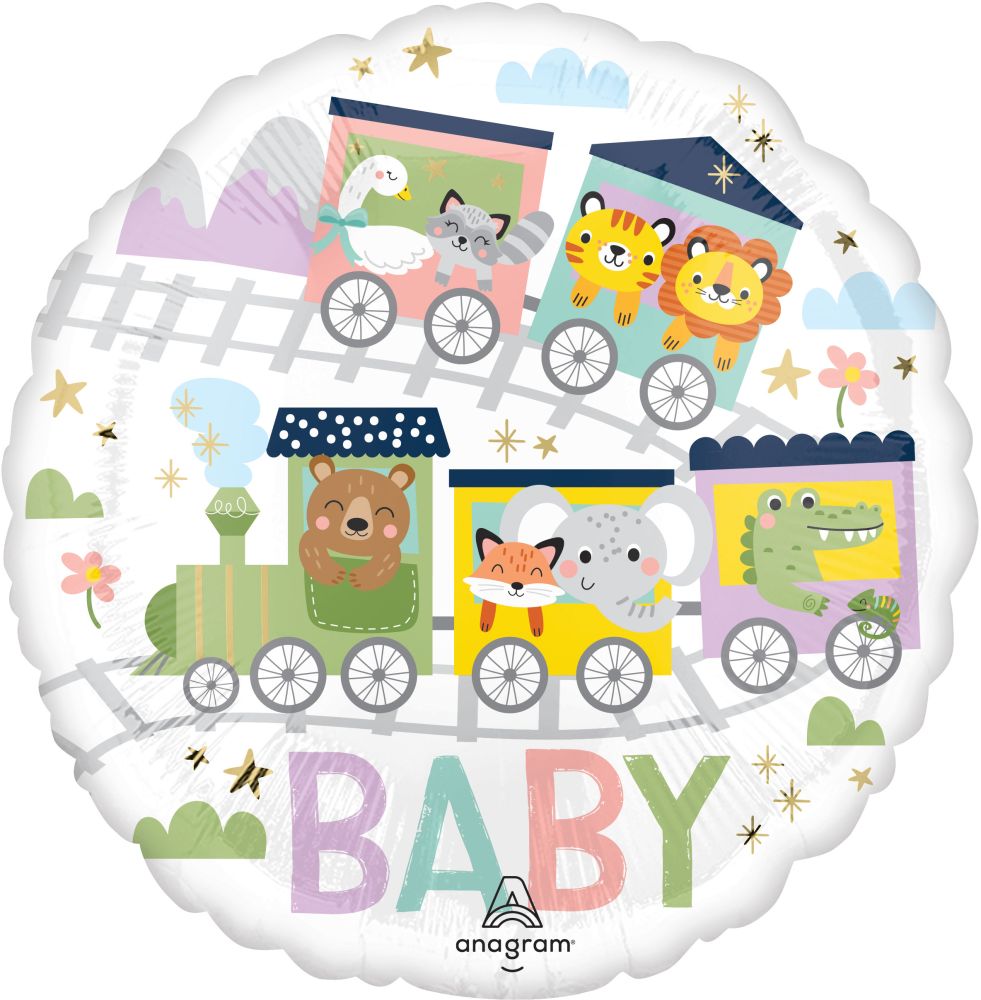 Standard All Aboard! Baby Balloon