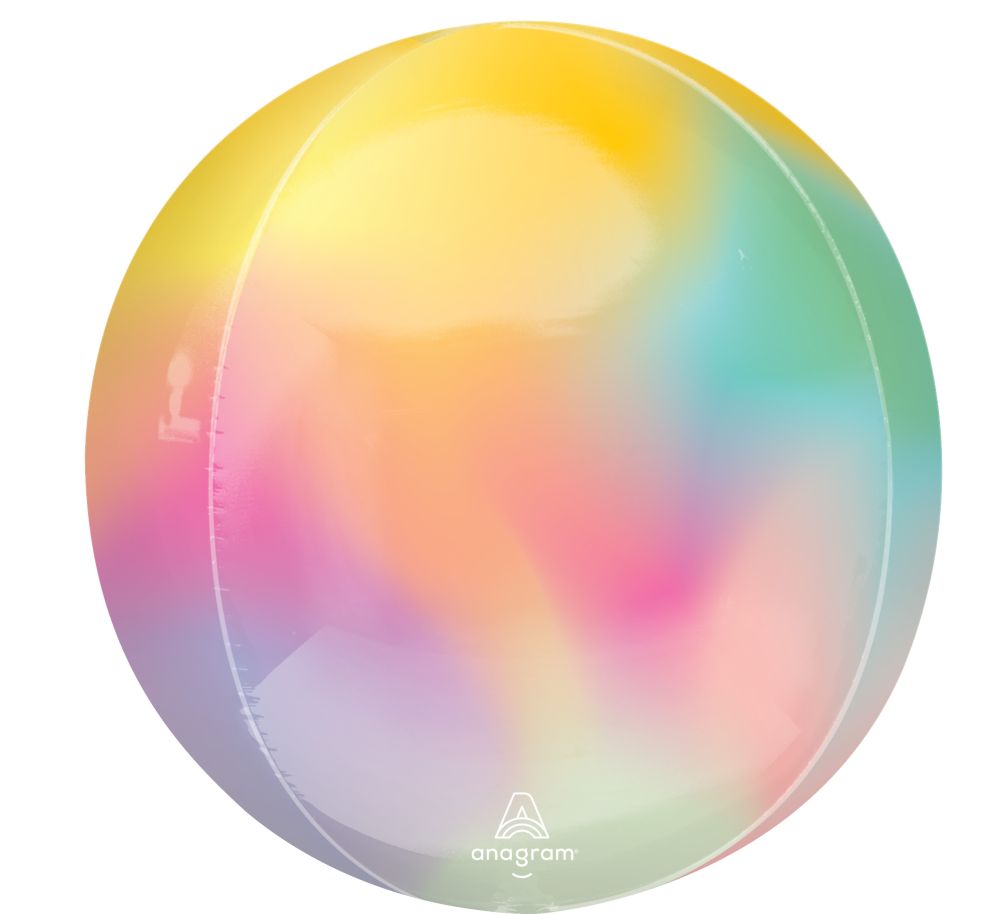 Orbz 16" Pastel Stardust Ombre Balloon