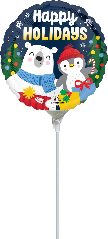 09" Frosted Friends Balloon