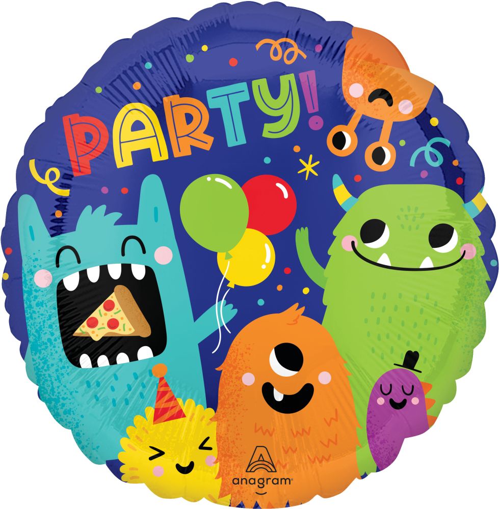 Standard Monster Mayhem Balloon