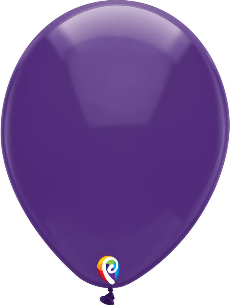 Funsational 12" Crystal Purple (50pcs) Balloons
