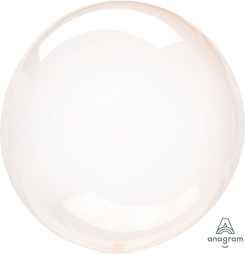 Crystal Clearz 10" Orange Balloon