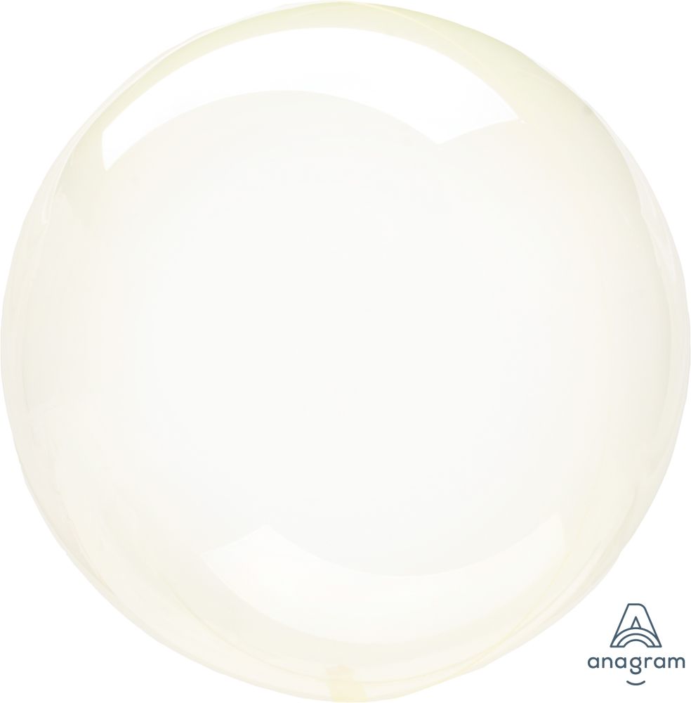 Crystal Clearz 10" Yellow Balloon