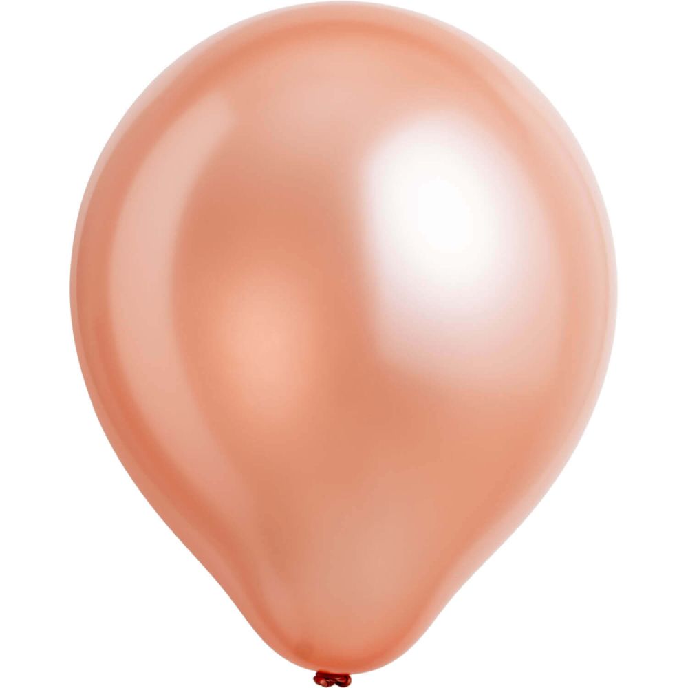 12" Pearl Rose Gold (12pcs) Airise Balloons