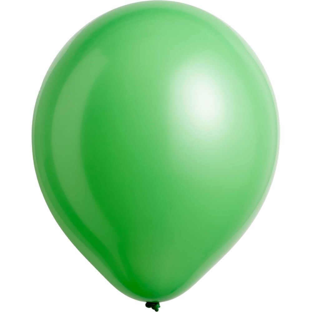 12" Standard Festive Green (15pcs) Airise Balloons