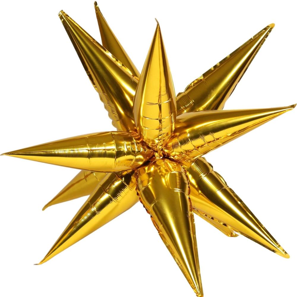 Magic Starburst 60" Gold Balloon
