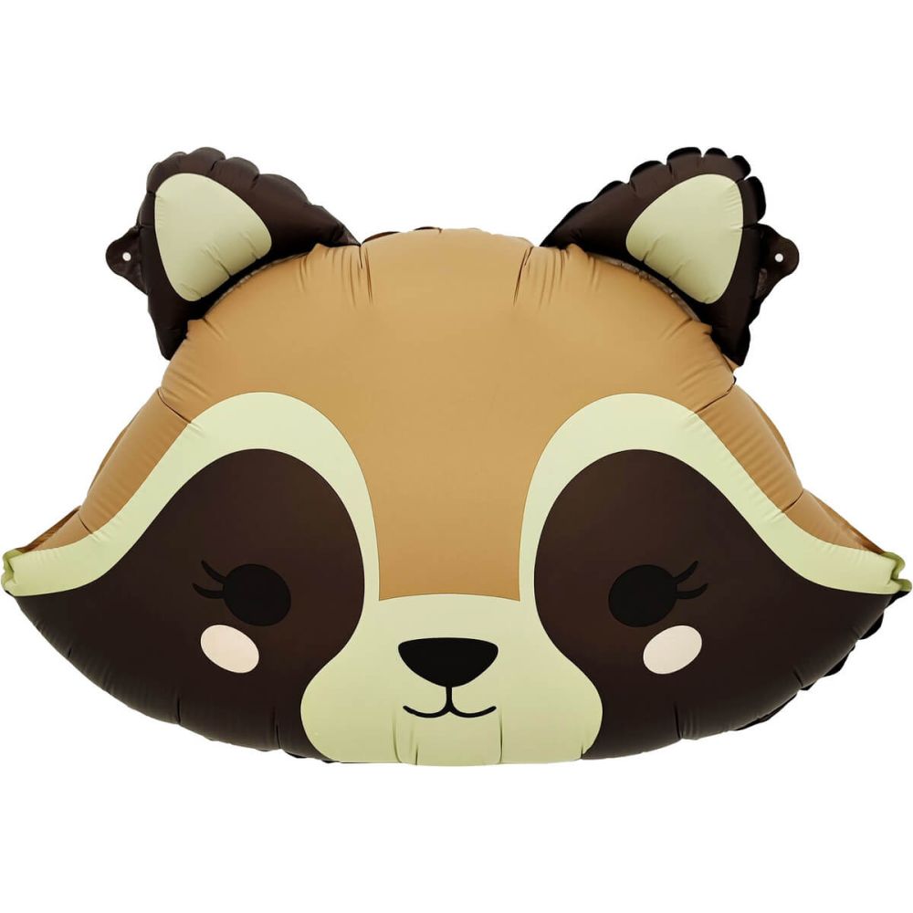 22" Racoon Face Balloon