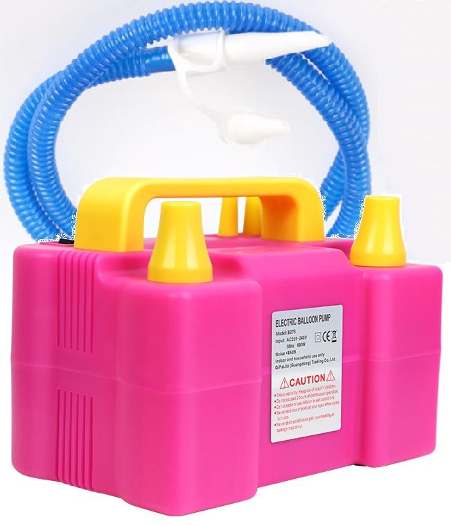 Electric Balloon Pump Two-Nozzle 600W W/Hose