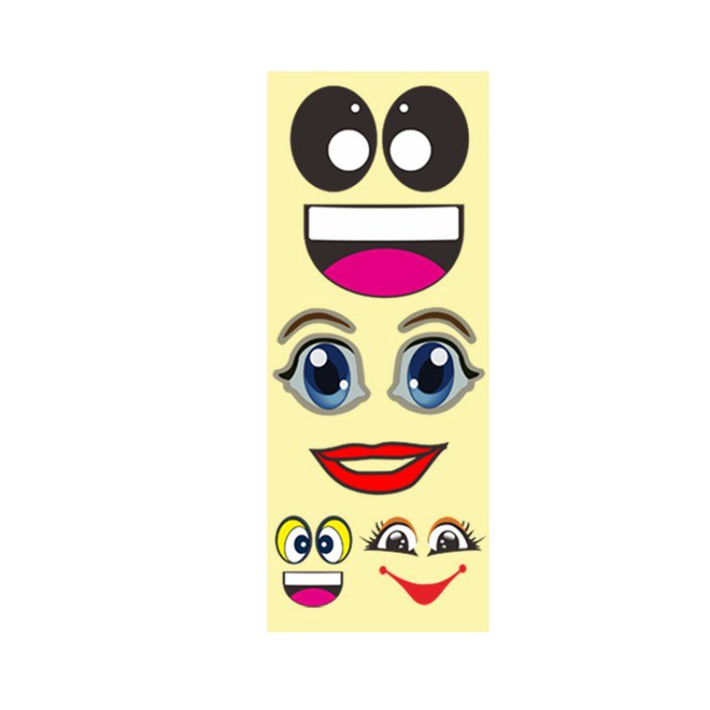 Cartoon Faces Stickers