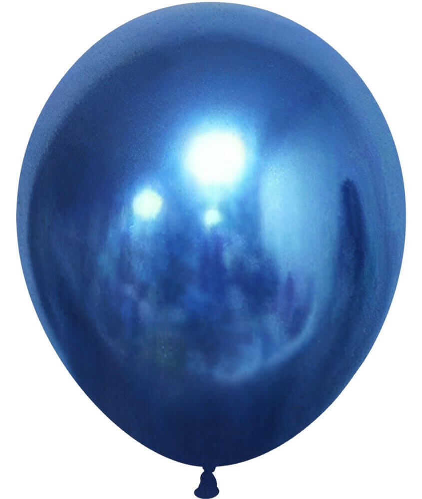 12" Chrome Blue (50pcs) Celetex Balloons