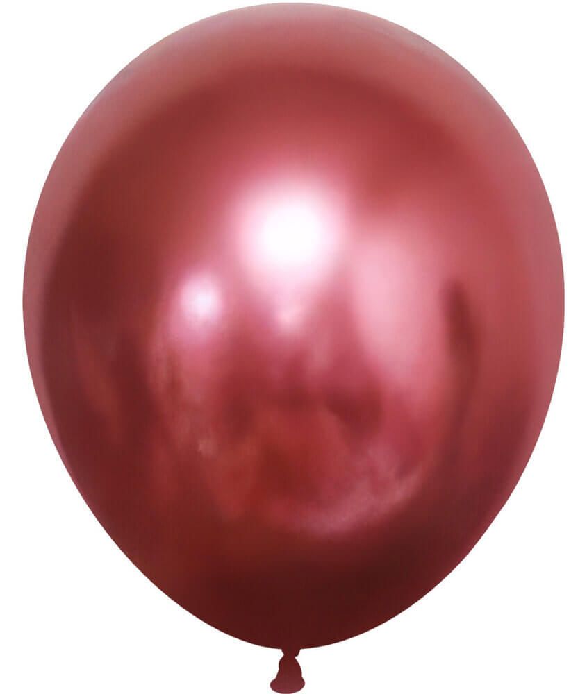 12" Chrome Red (50pcs) Celetex Balloons