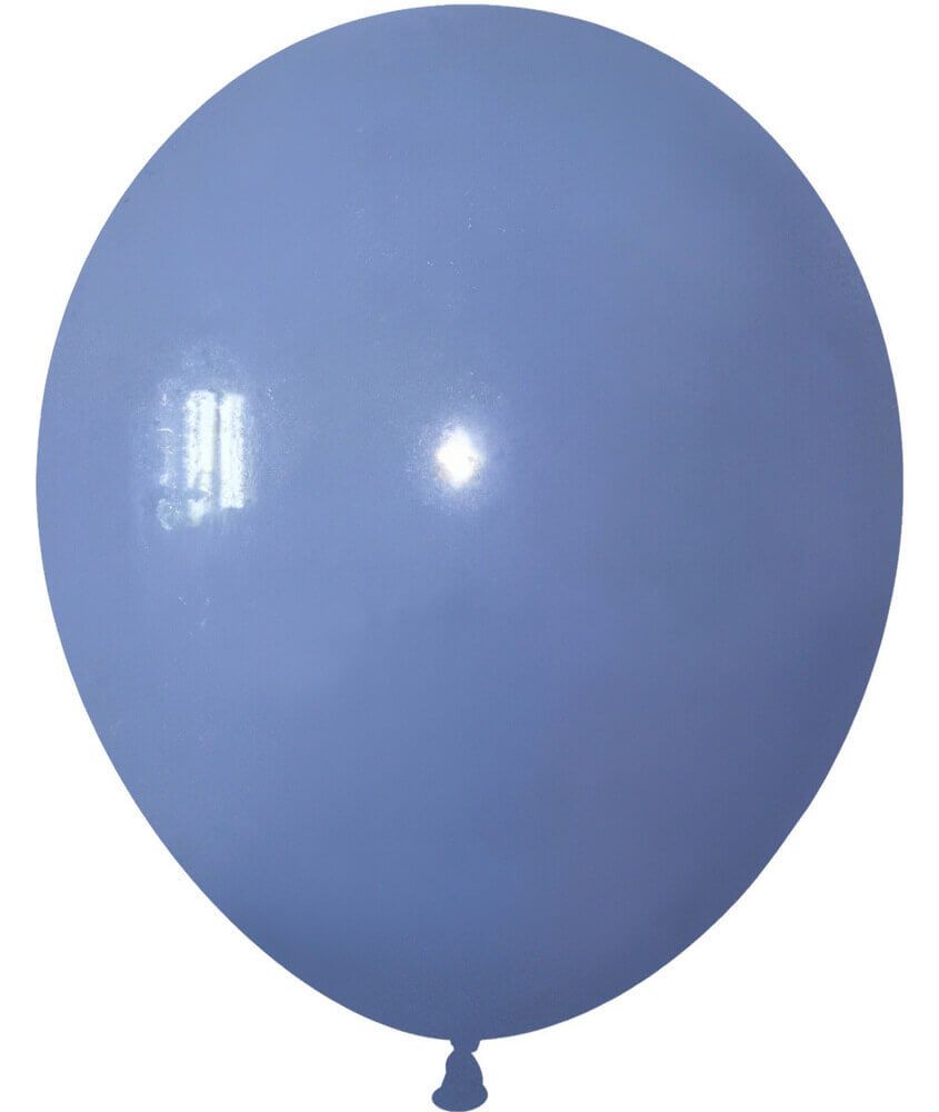 12" Retro Denim Grey Blue (50pcs) Celetex Balloons