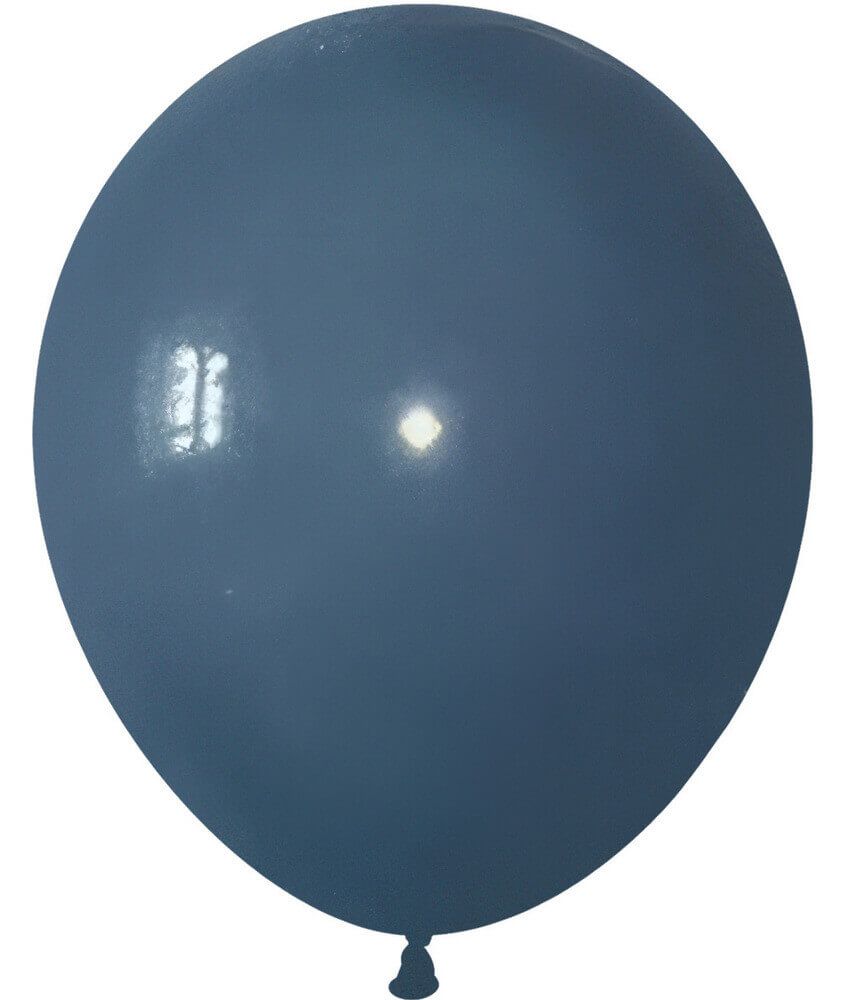 12" Retro Iron Blue (50pcs) Celetex Balloons