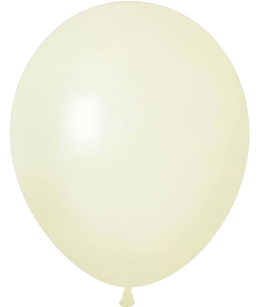 12" Standard Light Yellow (50pcs) Celetex Balloons