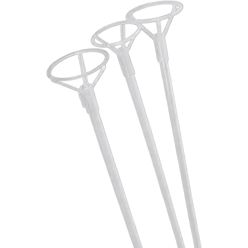 20" Strong Clear Sticks and Cups (50ct)