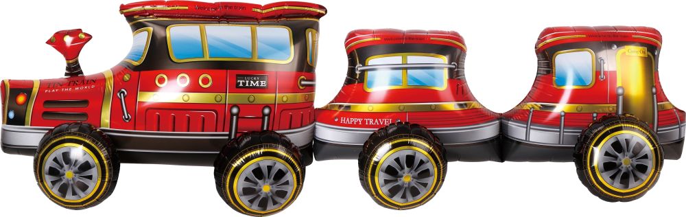 66" 3D Train Balloon