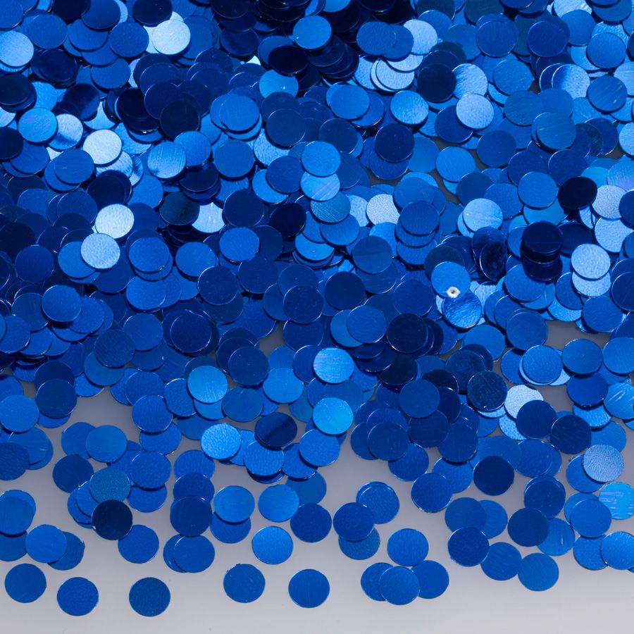 0.5cm Foil Confetti Dots Royal Blue (110g)