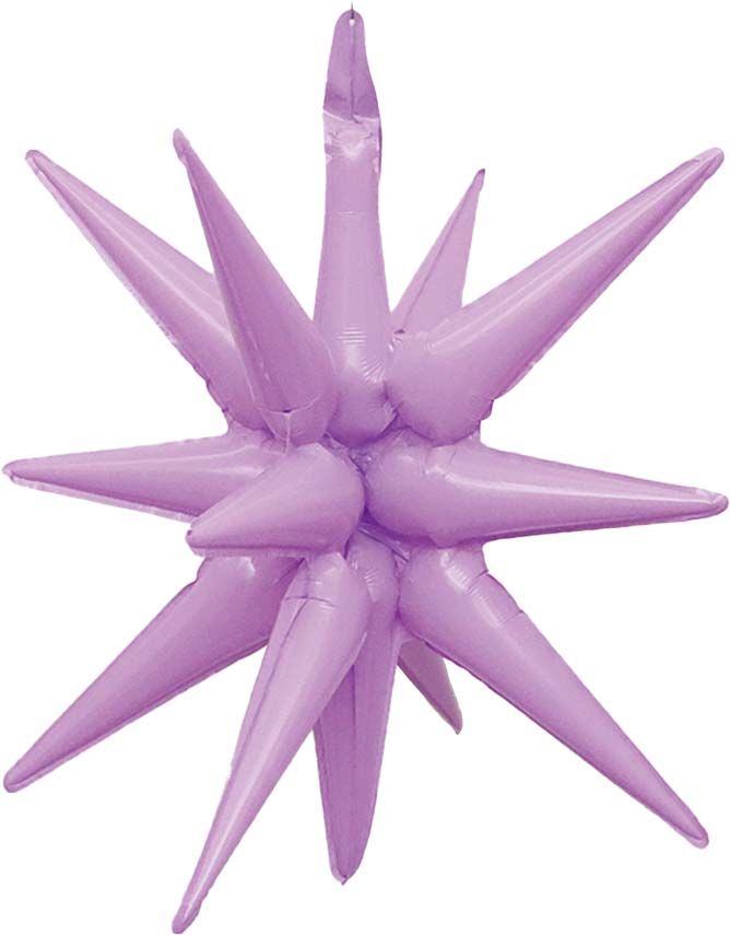 Magic Starburst 22" Pastel Lilac Balloon