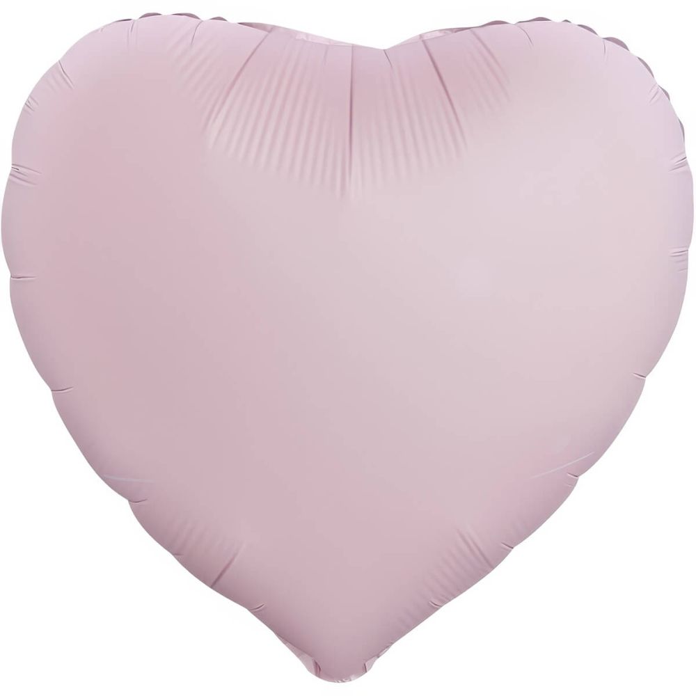 18" Matte Pink Heart Balloon