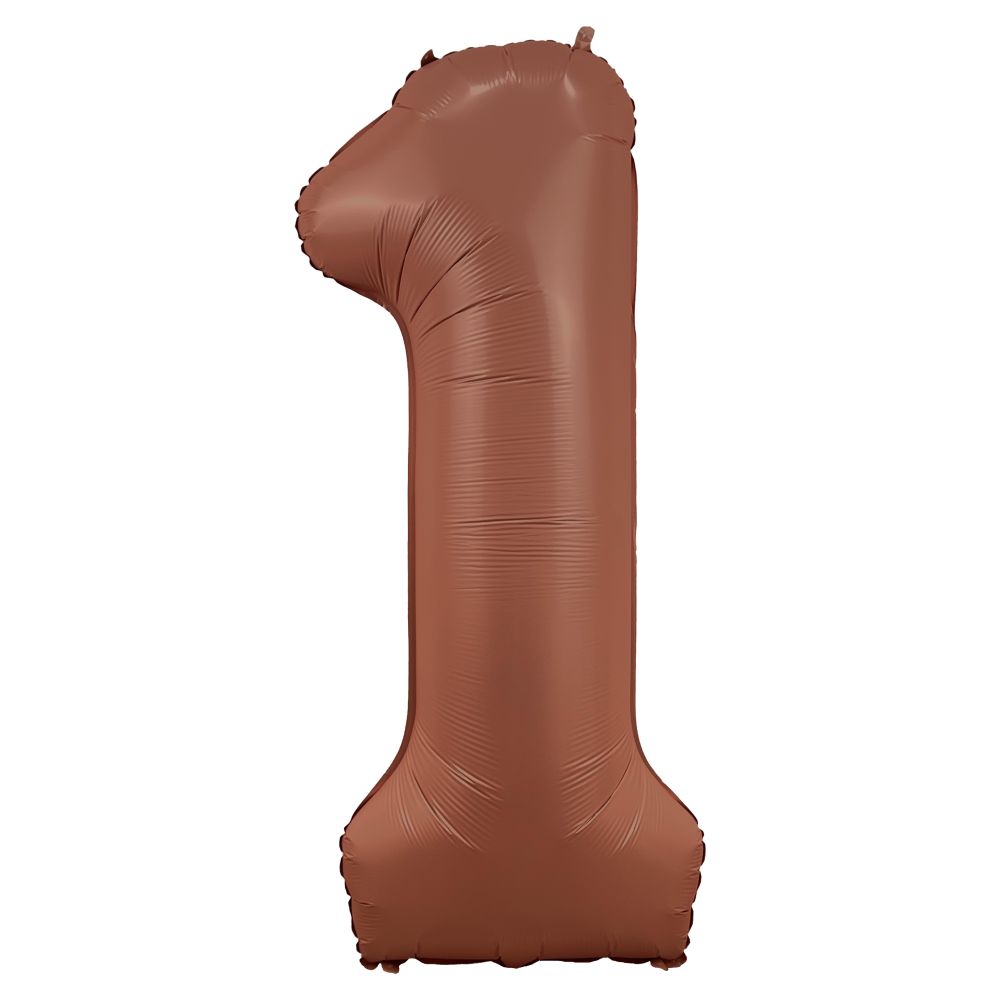 34" Coffee Number 1 Airise Balloon