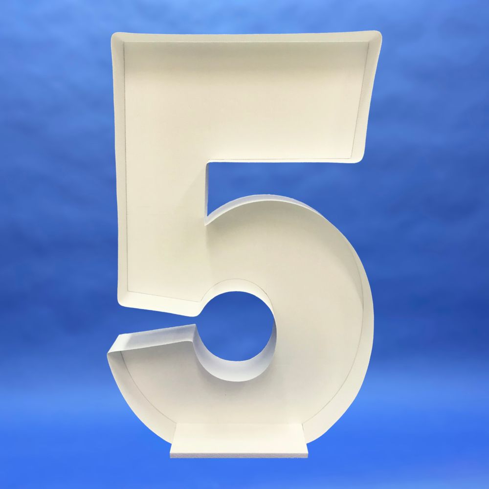 47" Balloon Mosaic Frame Number 5