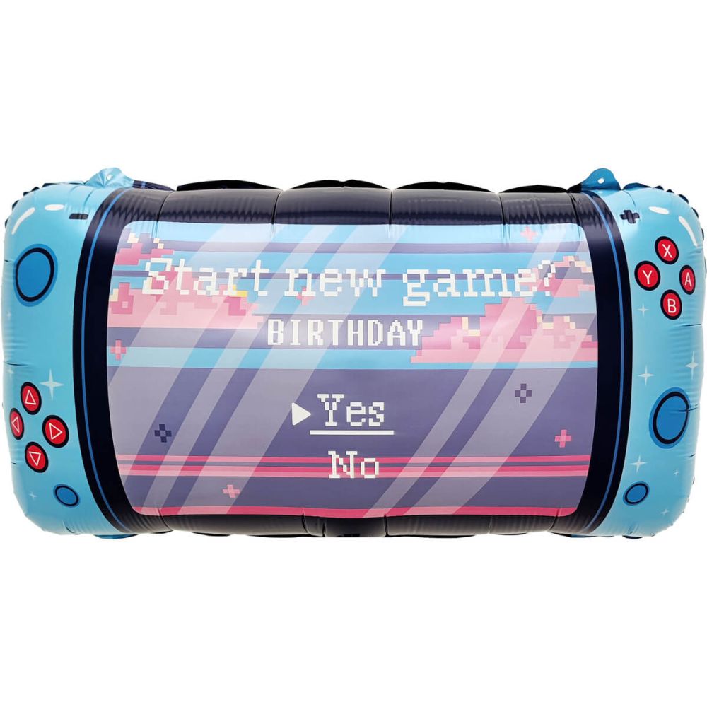 25" Portable Video Game Console Birthday Balloon