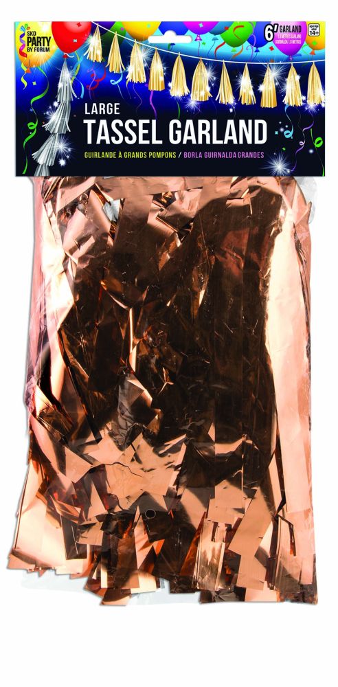 Balloon Tassel 70" Rose Gold