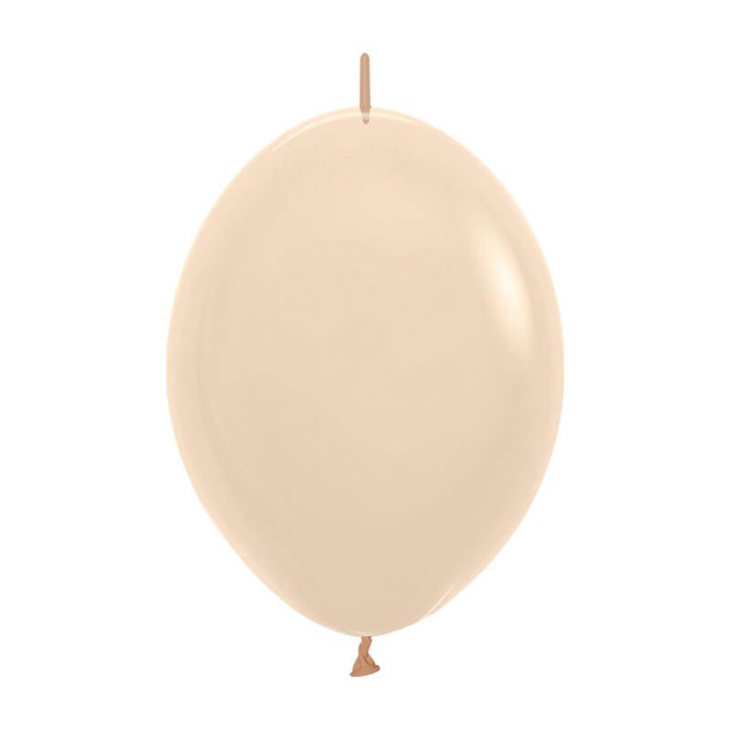 06" Pastel Matte Nude Link-O-Loons (50pcs) Sempertex Balloons