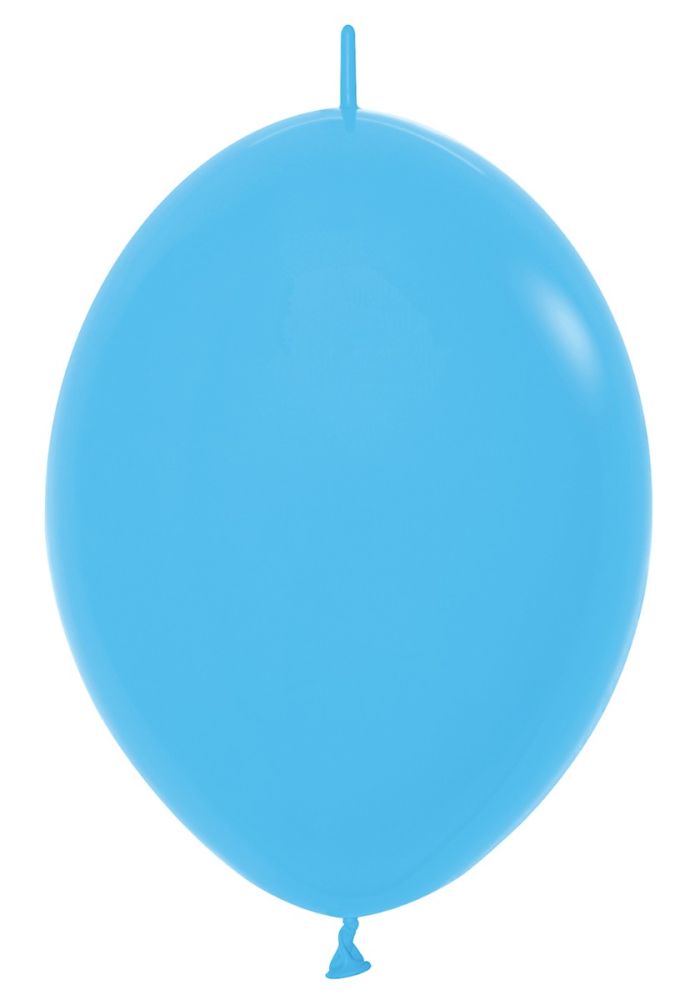 12" Fashion Blue Link-O-Loons (25pcs) Sempertex Balloons