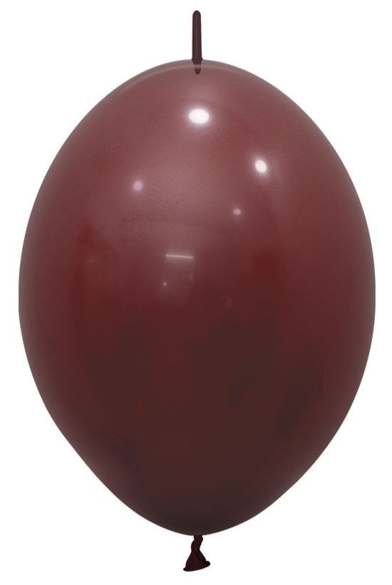 12" Fashion Merlot Link-O-Loons (25pcs) Sempertex Balloons