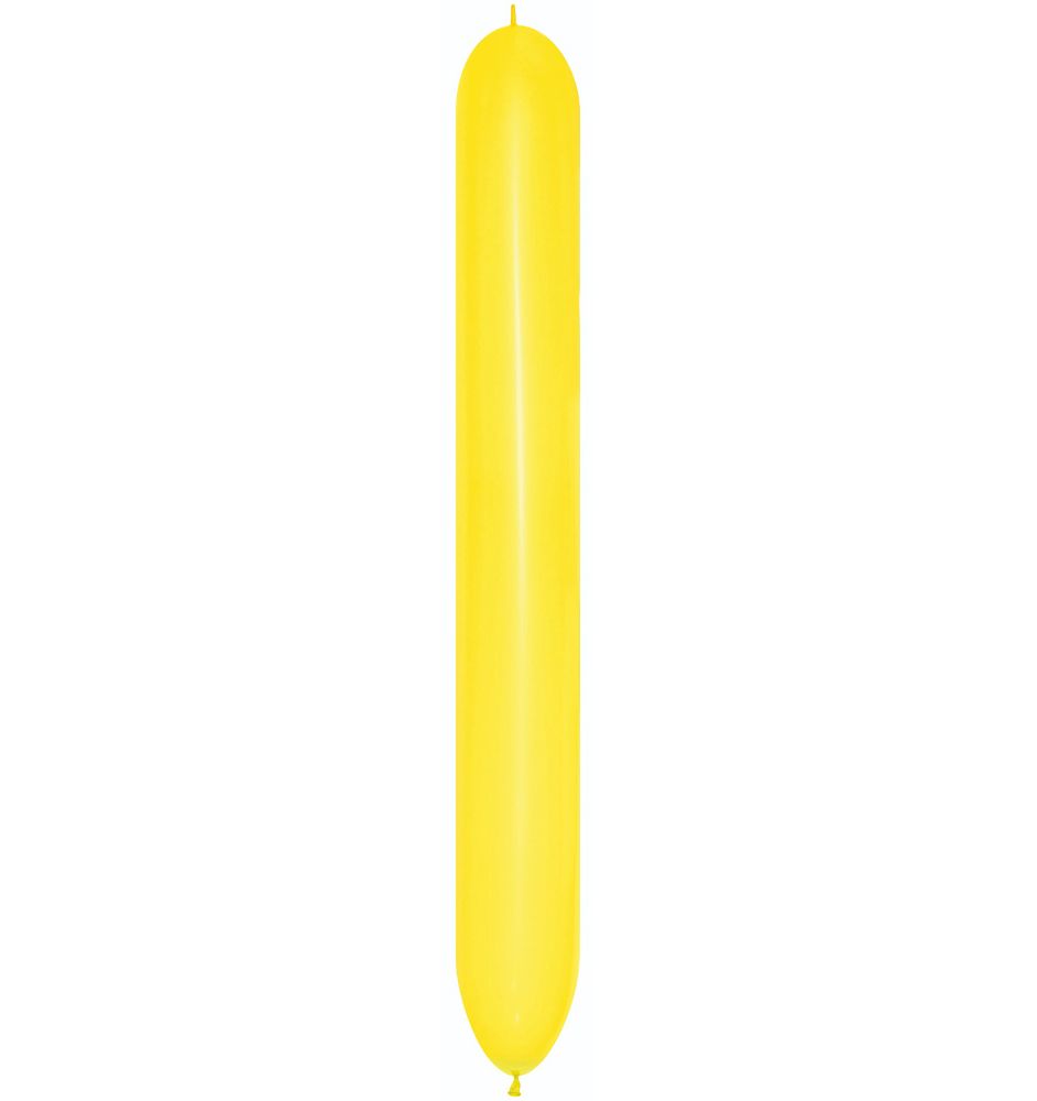 660 Fashion Yellow Link-O-Loons (50pcs) Sempertex Balloons
