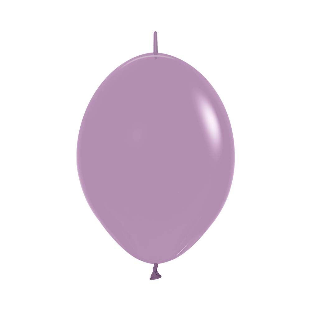 06" Pastel Dusk Lavender Link-O-Loons (50pcs) Sempertex Balloons