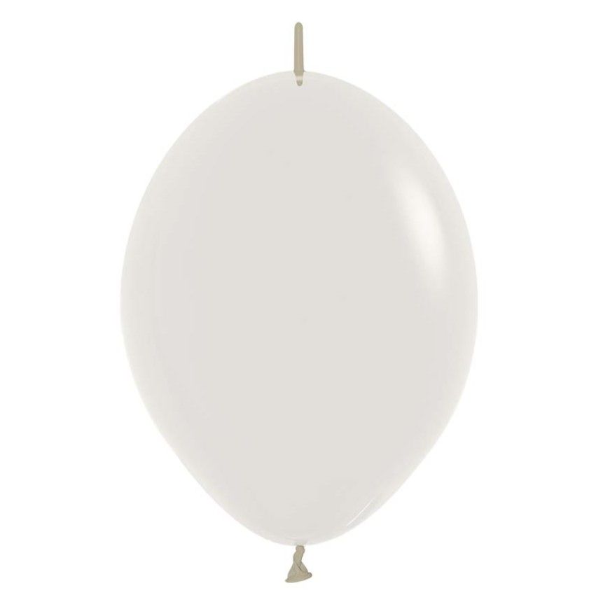 12" Pastel Dusk Cream Link-O-Loons (25pcs) Sempertex Balloons