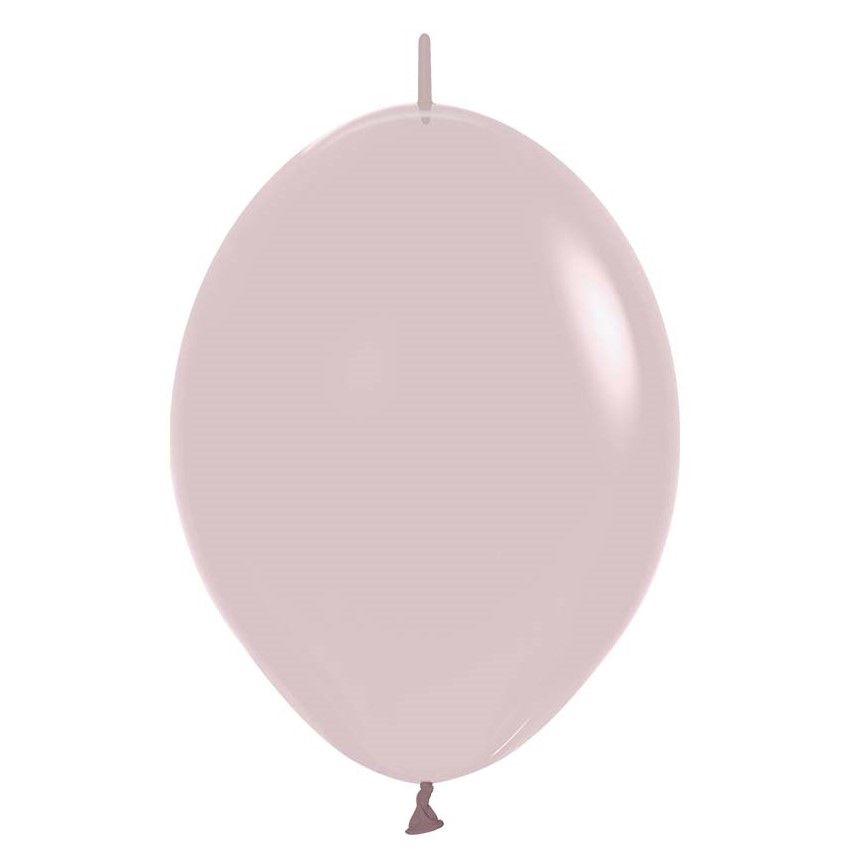 12" Pastel Dusk Rose Link-O-Loons (25pcs) Sempertex Balloons