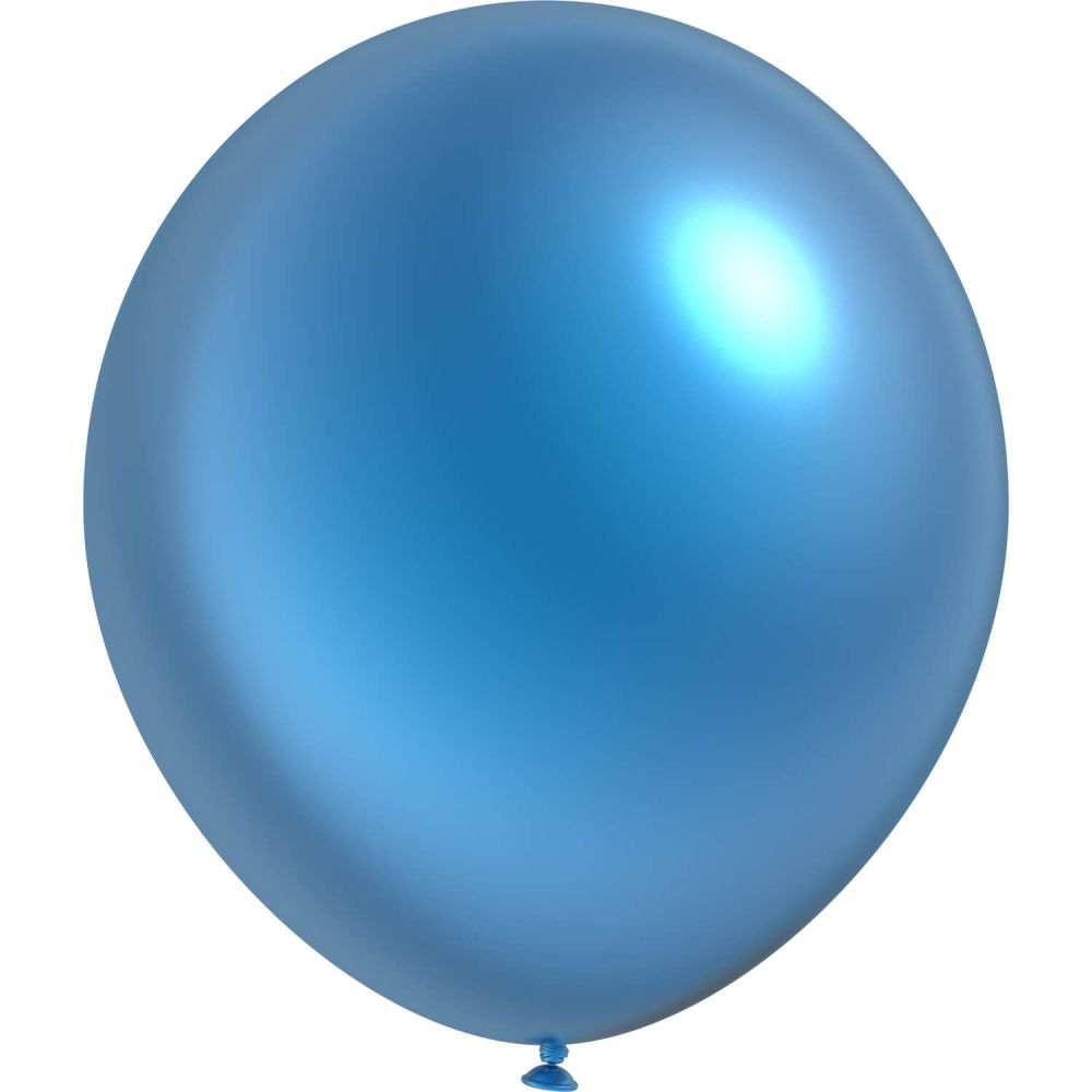 05" Metallic Blue (100pcs) Luma Balloons