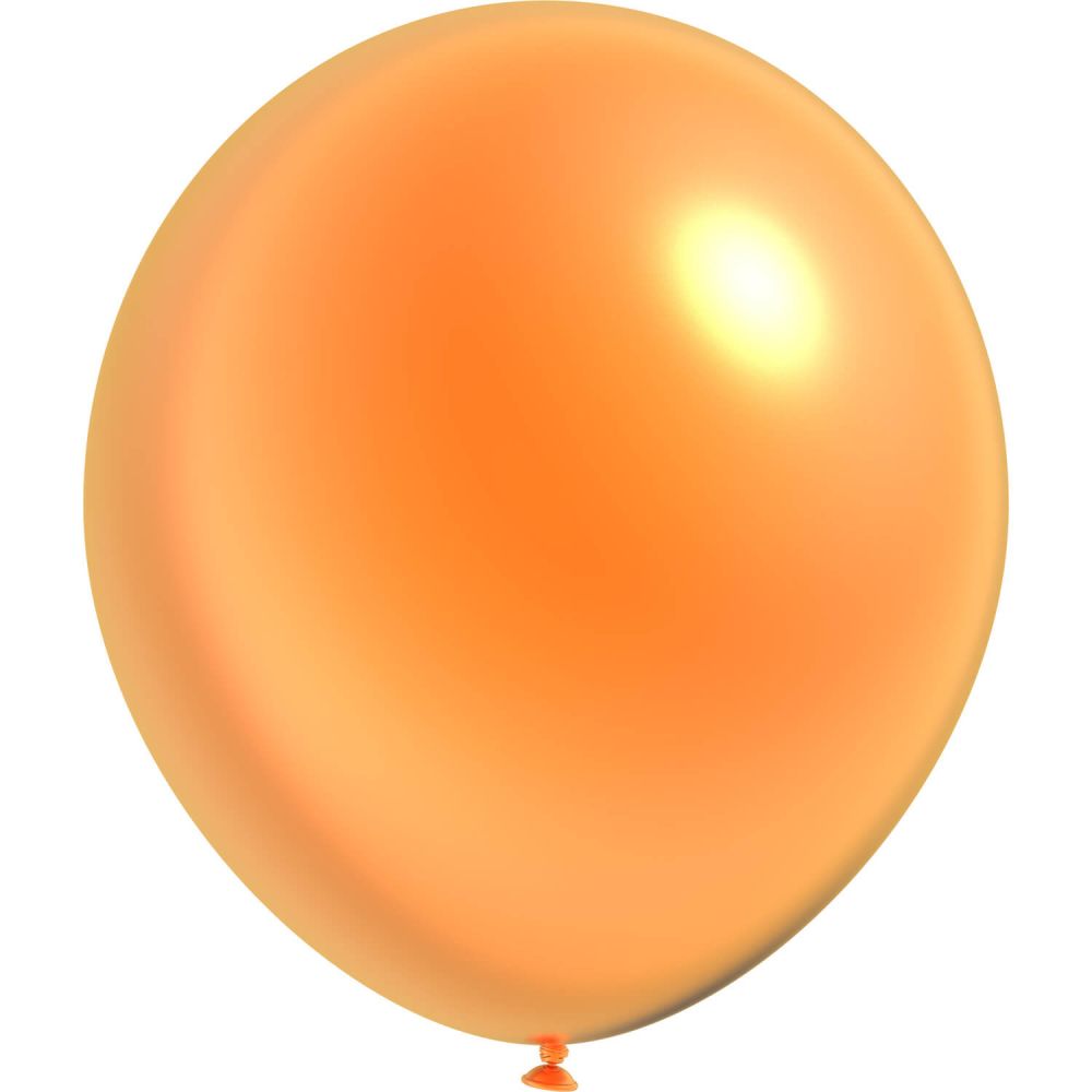 05" Metallic Orange (100pcs) Luma Balloons