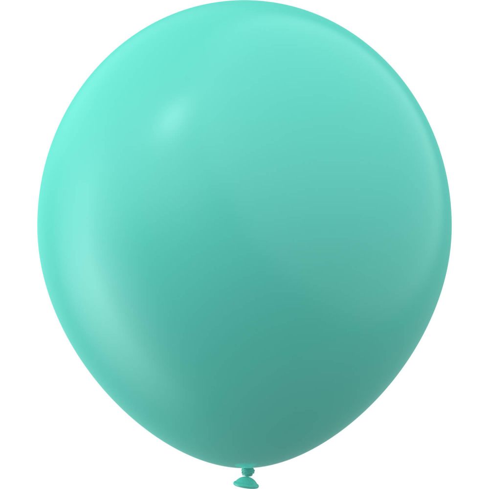 12" Style Turquoise (50pcs) Luma Balloons