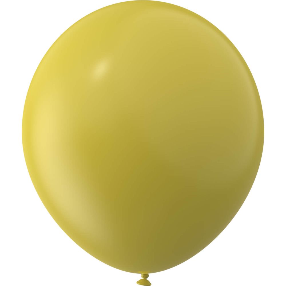 16" Style Mustard (25pcs) Luma Balloons