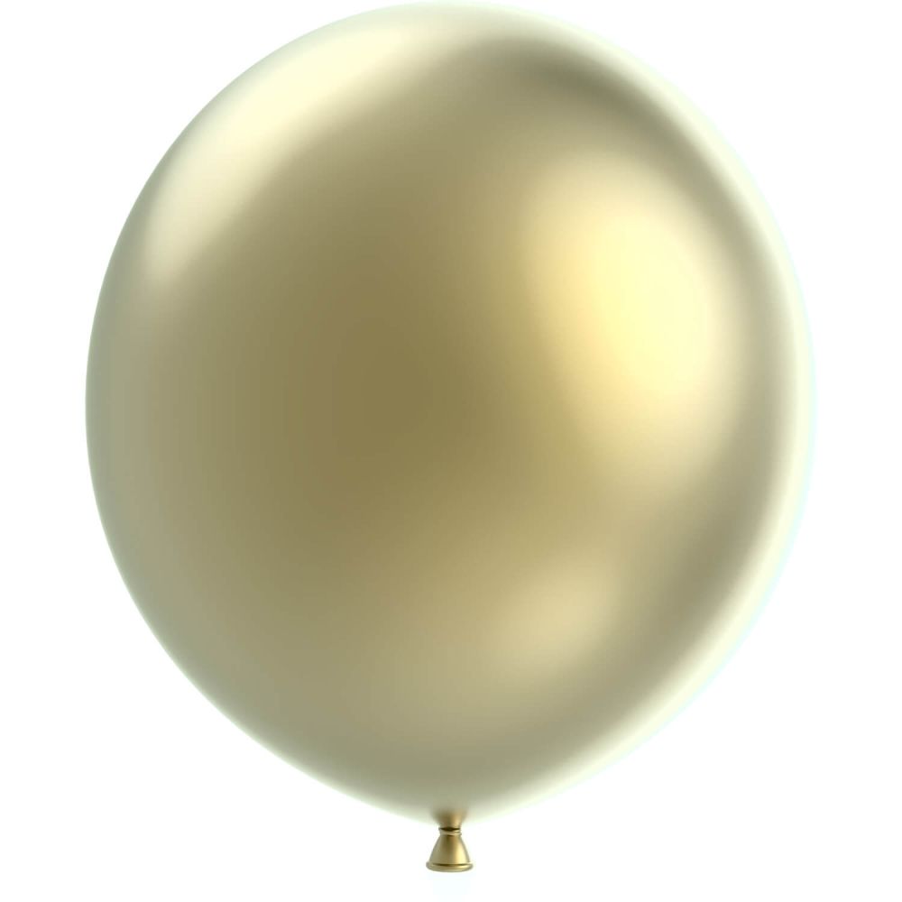 24" Lux Gold (5pcs) Luma Balloons