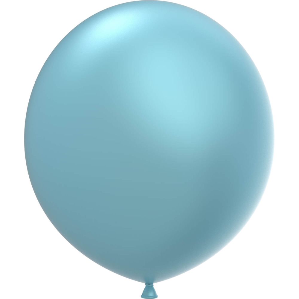 24" Pearl Blue (5pcs) Luma Balloons