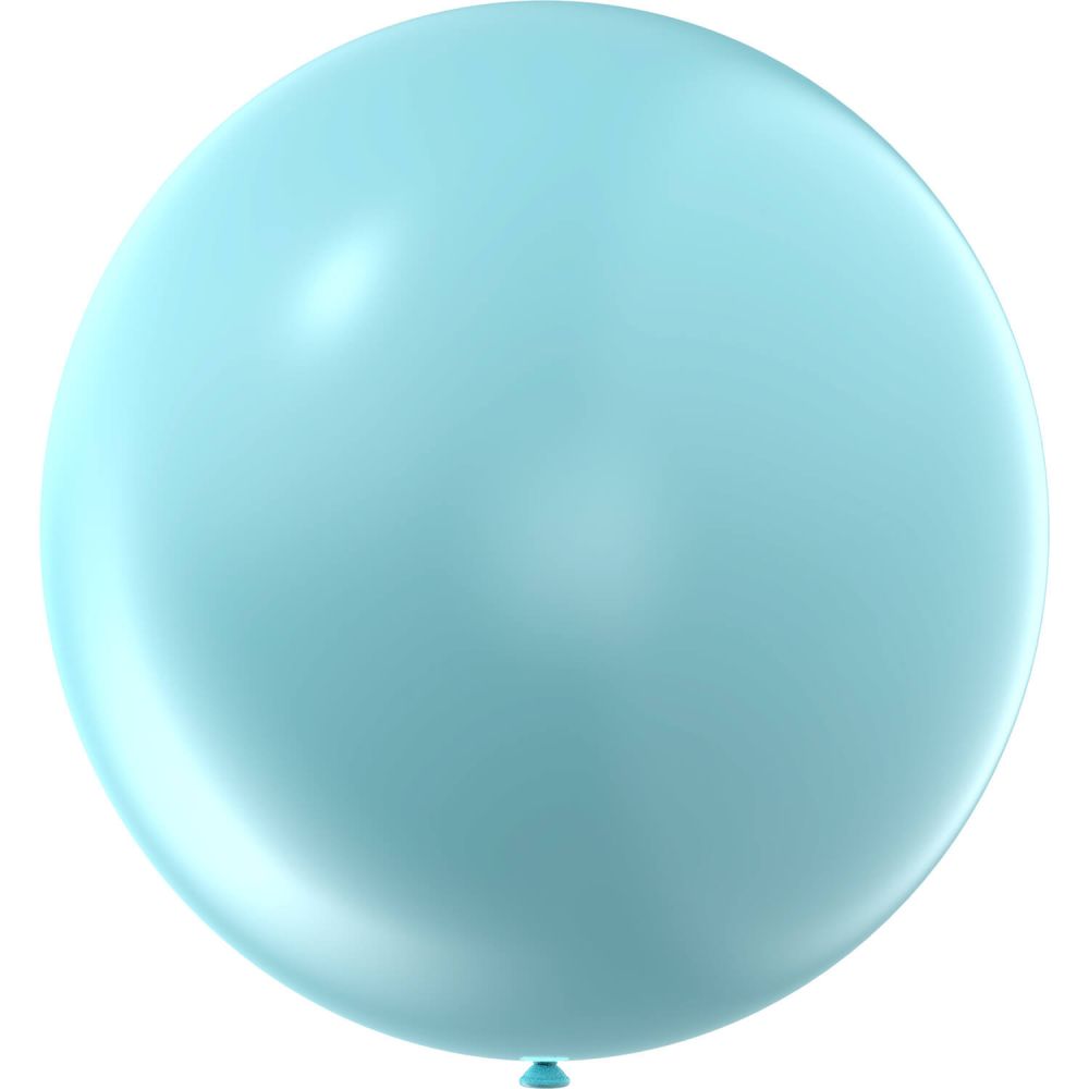 36" Style Baby Blue (3pcs) Luma Balloons
