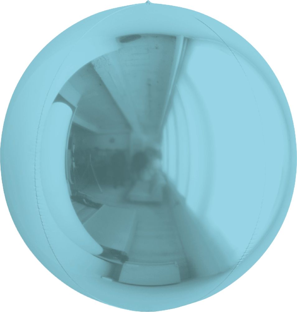 Orbs 10" Pearl Blue Balloon
