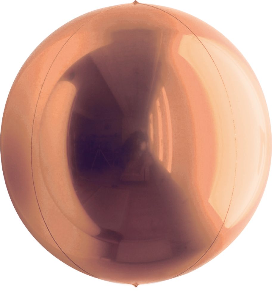 Orbs 10" Rose Gold Balloon