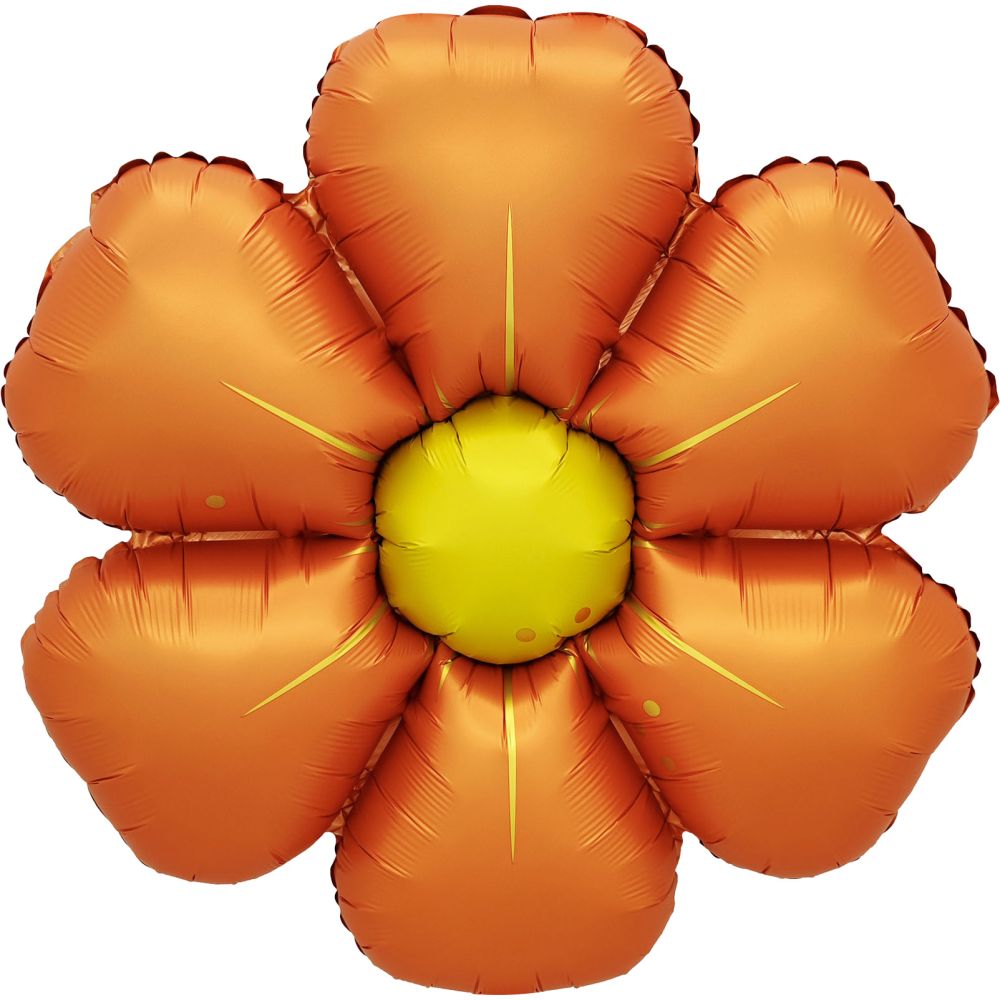 29" Sunrise Orange Daisy Balloon