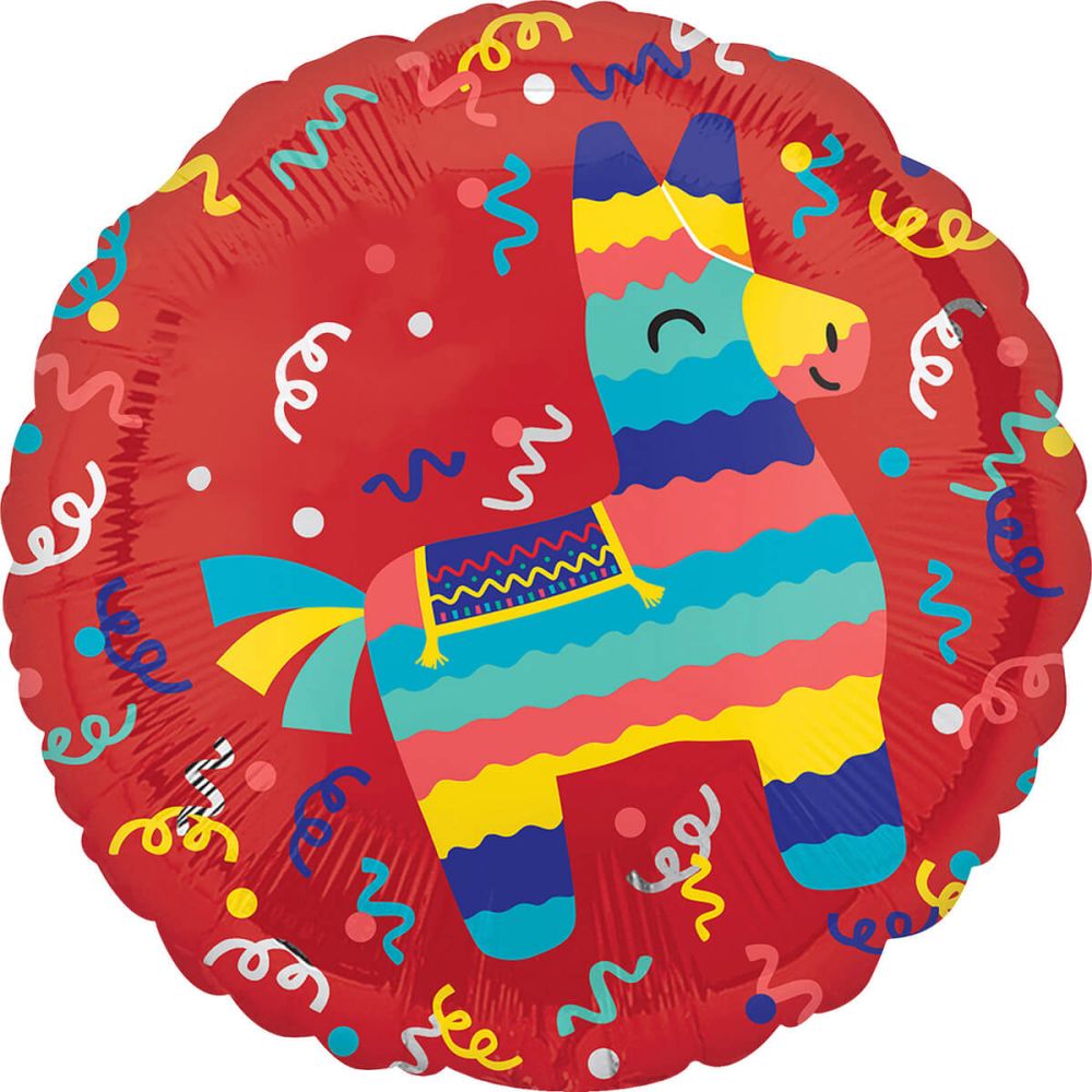18" Fiesta Pinata Balloon
