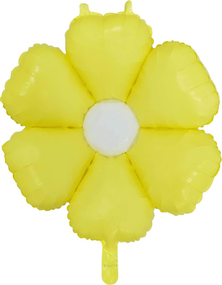 28" Yellow Daisy Balloon