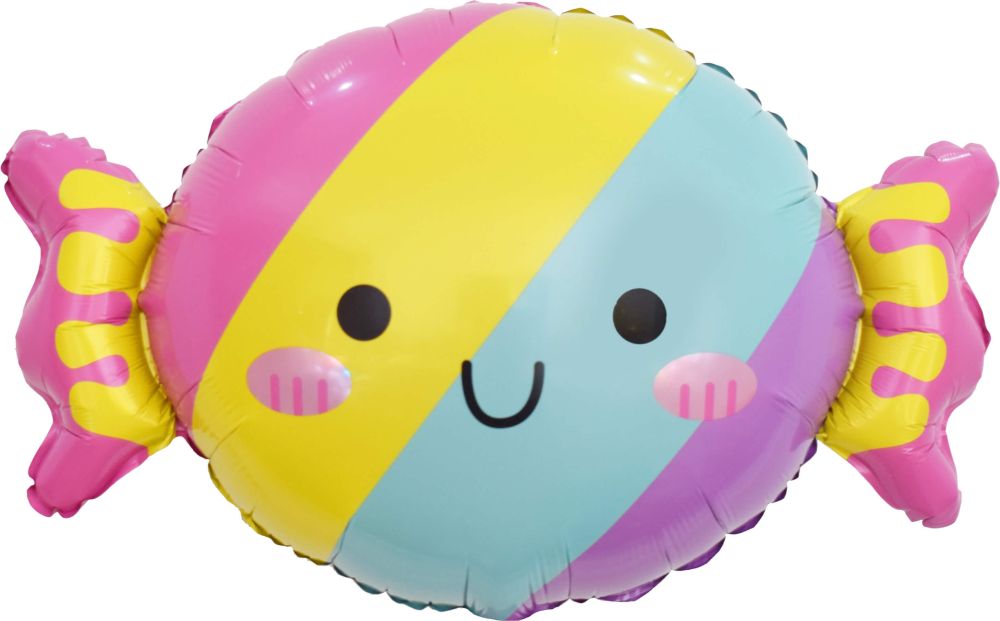 24" Colorful Cute Candy Balloon
