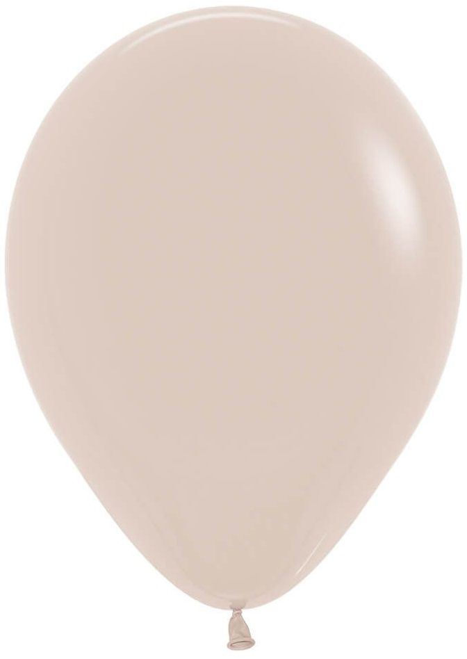 11" Fashion White Sand (50pcs) Sempertex Balloons