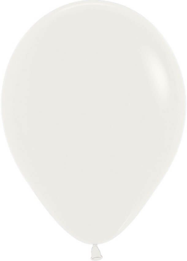 11" Fashion Almond White (50pcs) Sempertex Balloons
